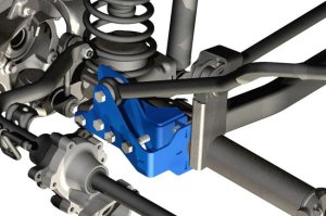 Jeep Wrangler Track Bar Bracket - Front - Rough Country - Track Bar Relocation Bracket - '07-'17